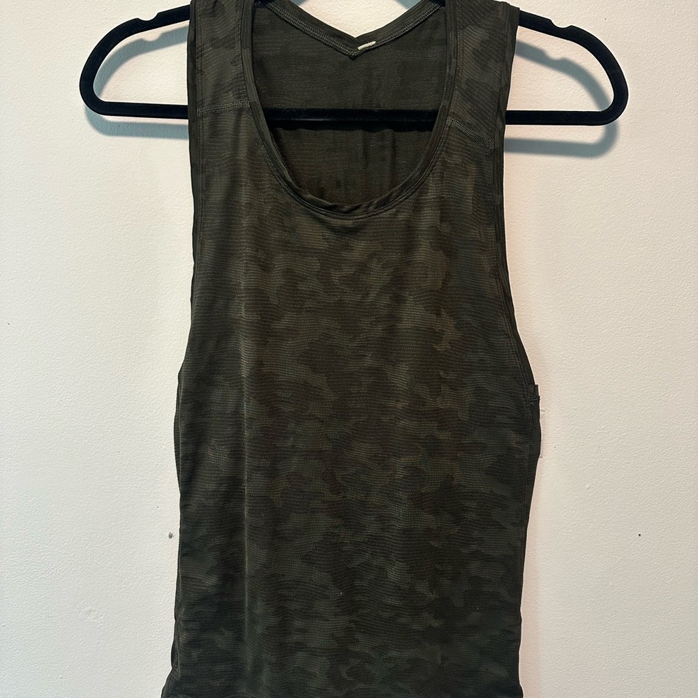 Women's Lululemon Camouflage Tank Top